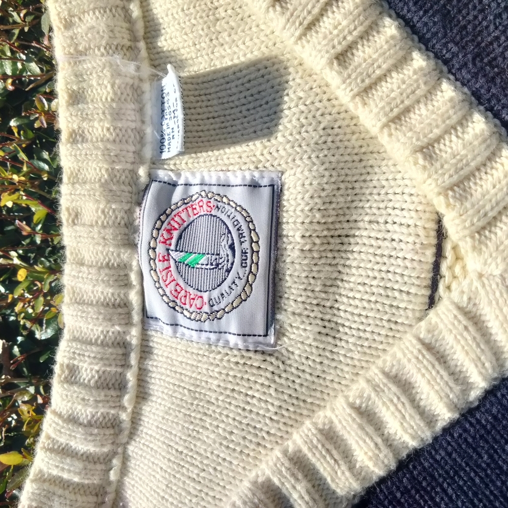 Vintage Capeisle Knitters Sweater.